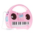 Toy Time Kids Karaoke Machine with Microphone, Keyboard and Lights | Potable Battery Operated (Boys / Girls) 455389PNJ